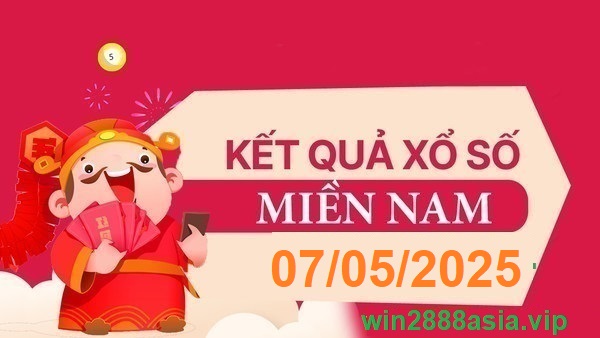 Soi cầu XSMN 07-05-2025 Win2888 Dự đoán lô đề miền nam thứ 4