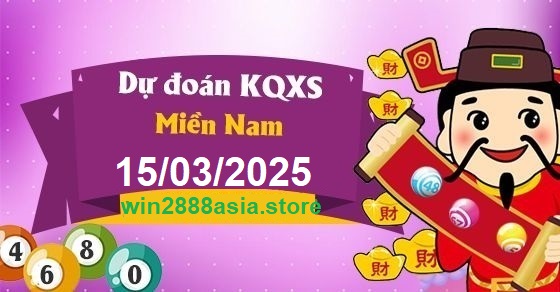 Soi cầu XSMN Win2888 15-03-2025 Chốt số Cầu Lô Miền Nam thứ 7
