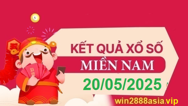 Soi cầu XSMN 20-05-2025 Win2888 Chốt số Cầu Lô Miền Nam thứ 3