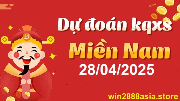 Soi cầu XSMN 28-04-2025 Win2888 Chốt số Xổ Số Miền Nam thứ 2