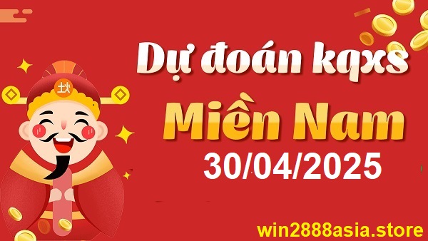 Soi cầu XSMN 30-04-2025 Win2888 Dự đoán lô đề miền nam thứ 4