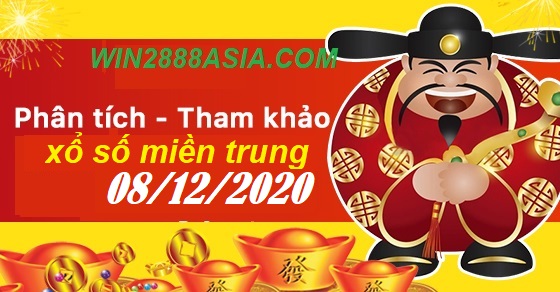 Soi cầu XSMT 8-12-2020 Win2888