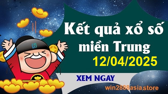 Soi cầu XSMT 12-04-2025 Win2888 Chốt số Cầu Lô Miền Trung thứ 7