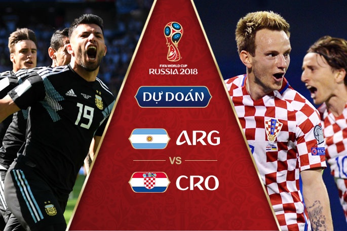 Soi kèo trận Croatia vs Argentina ngày 22/06/2018 tại World cup 2018 - Win2888asia